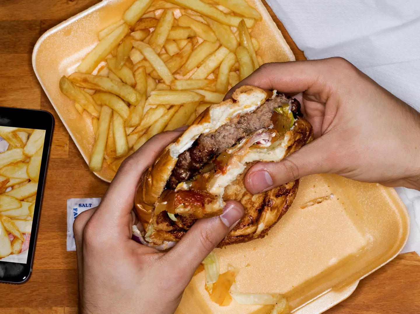 A hungover fast food order may be okay occasionally, right? (Getty Stock Photo)