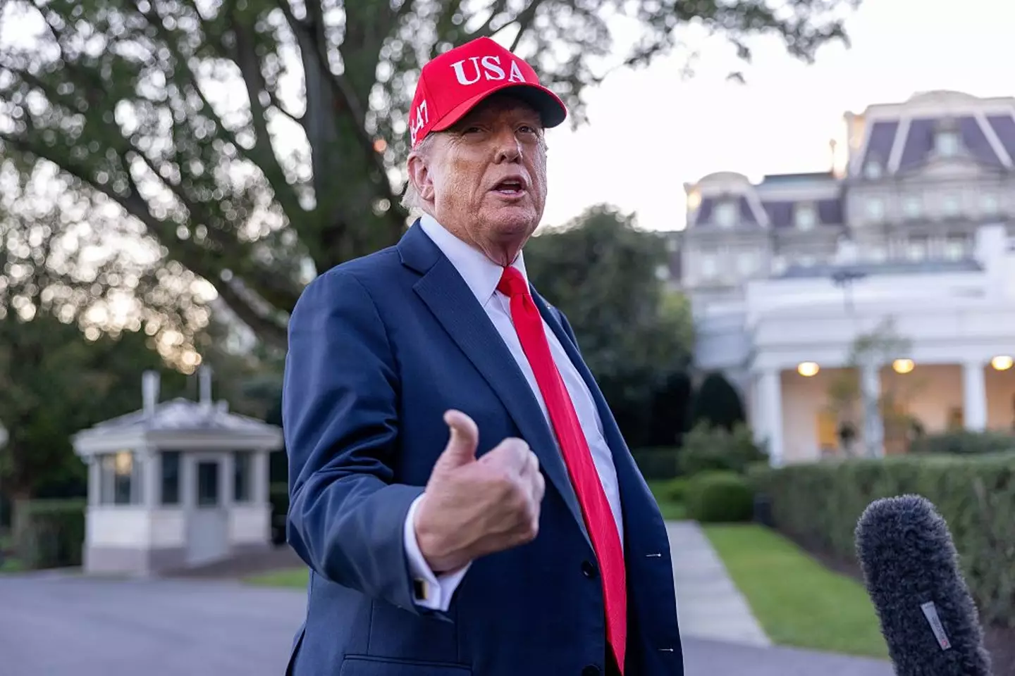 President Donald Trump had been campaigning for months, if not years, for the Nobel Peace Prize - but today found out he lost out on it (Tasos Katopodis/Getty Images)