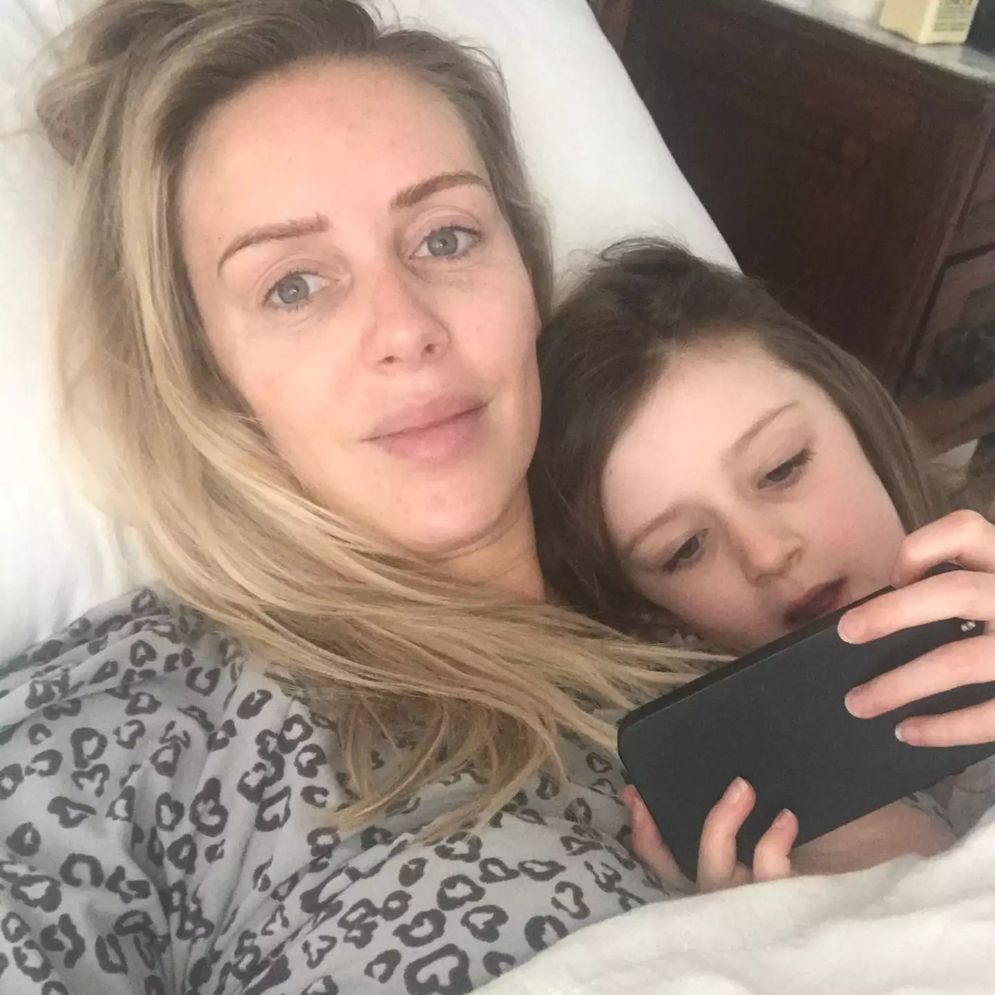 Amy Wood and her daughter Willow (PA Real Life)