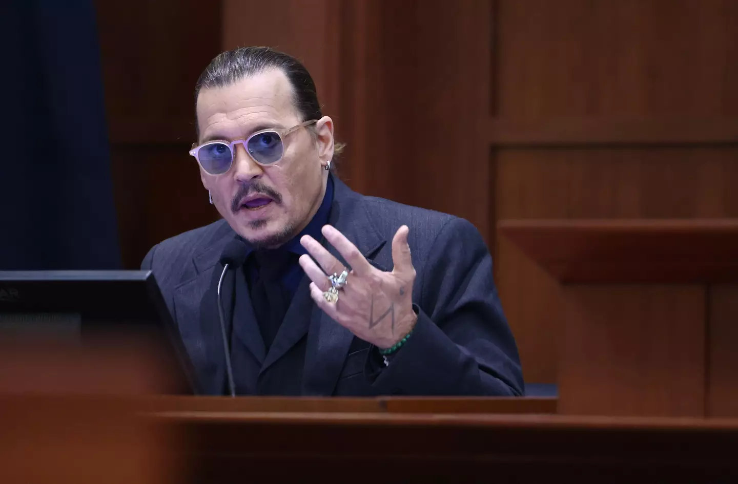 Stern also attacked Johnny Depp's accent during the trial.