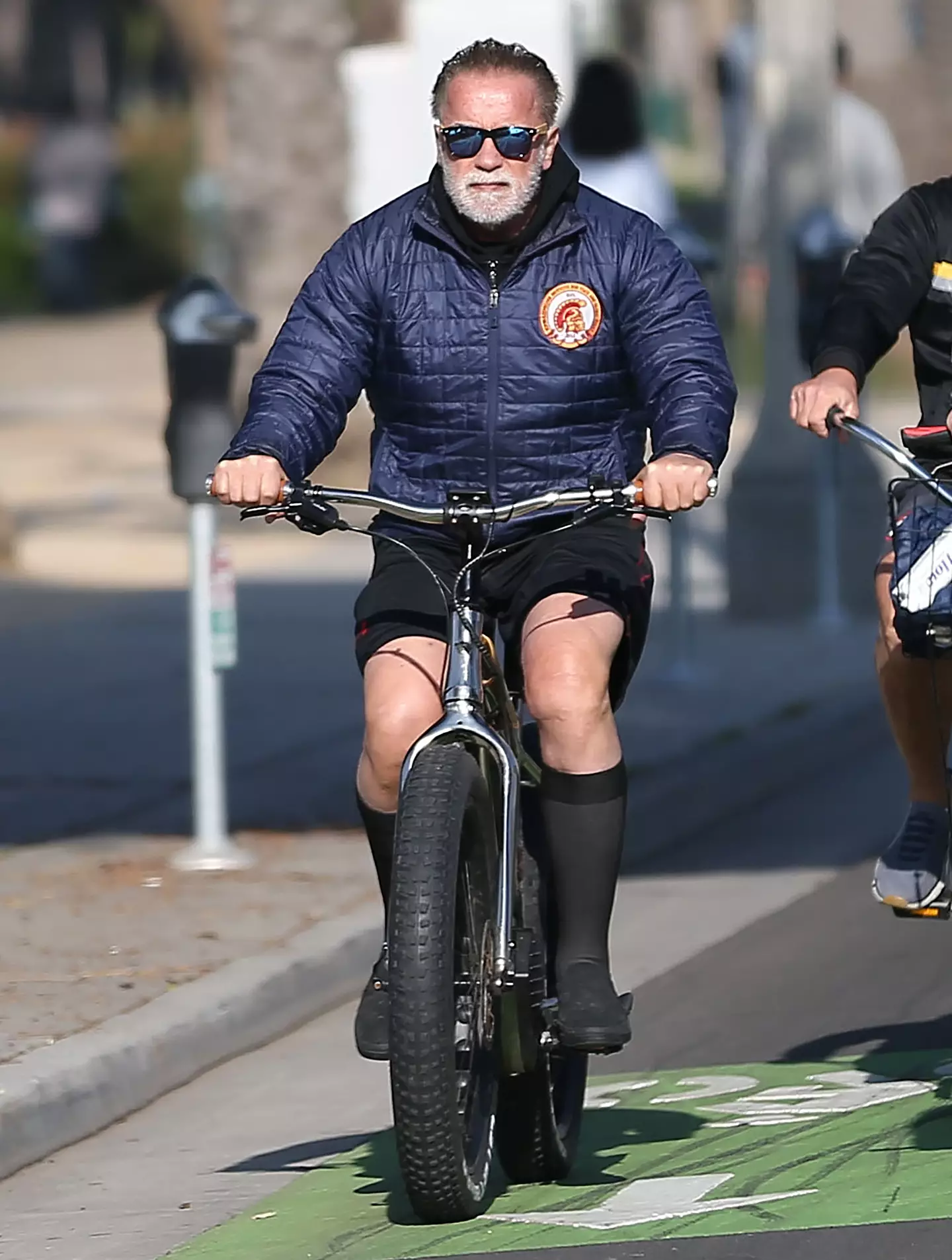 Arnie doesn't believe we're going to be pedalling into heaven anytime soon. (MEGA/ GC Images)
