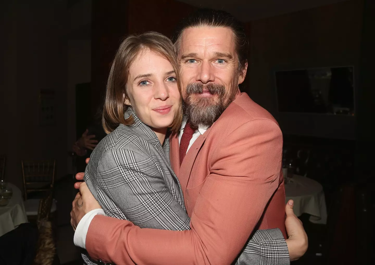 Ethan Hawke has responded to nepotism claims after casting his own daughter.