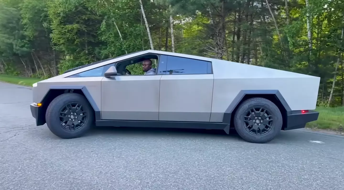 YouTuber Rich Rebuilds has shared his review of the Cybertruck. (Rich Rebuilds/YouTube)