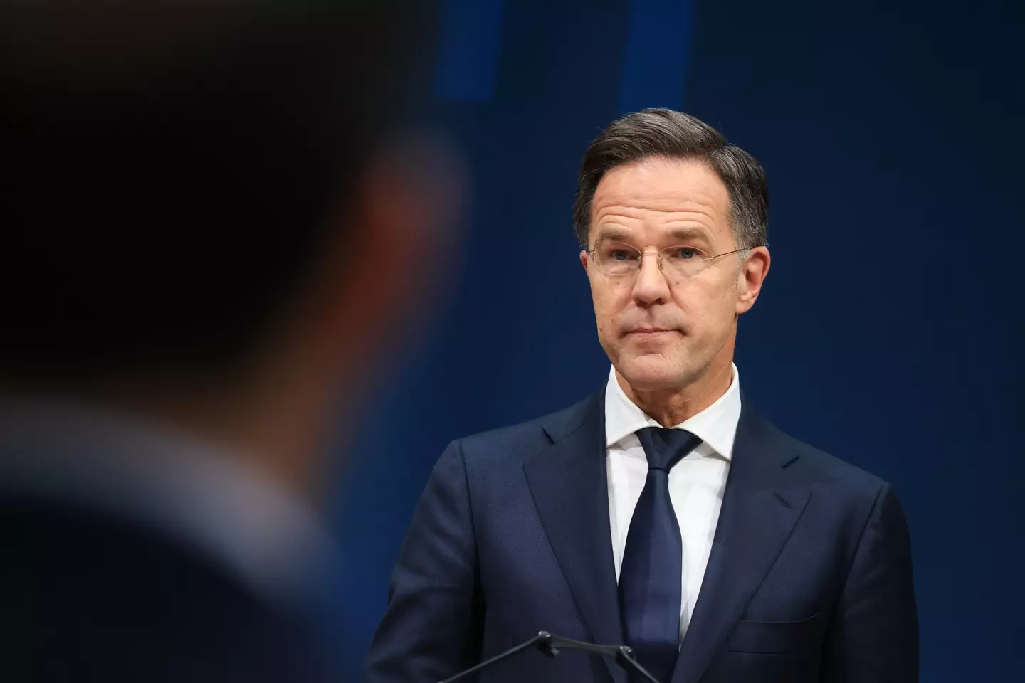 The Nato chief is urging Europe to prepare for war (Krisztian Bocsi/Bloomberg via Getty Images)