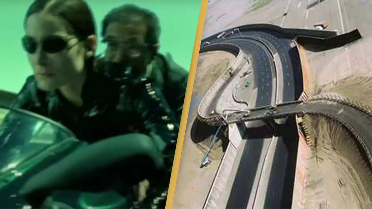'Best chase sequence' ever filmed was made on custom-built $2,500,000 highway which was destroyed after