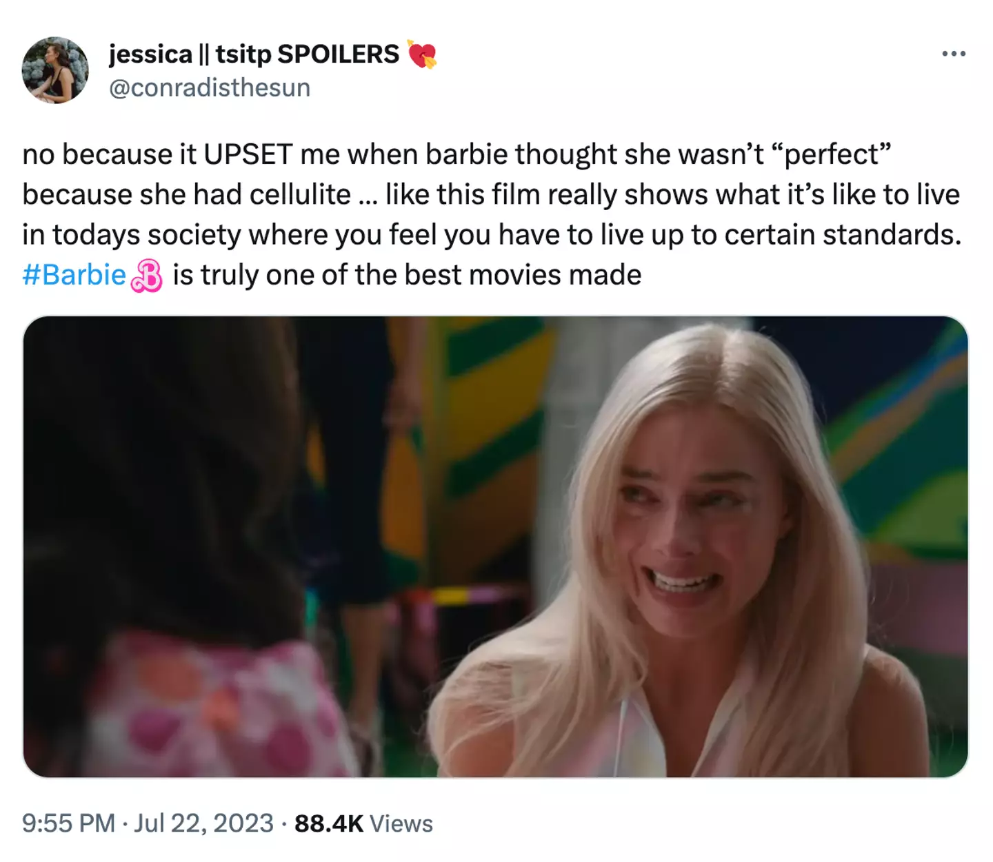 People are calling Barbie 'one of the best movies made'.