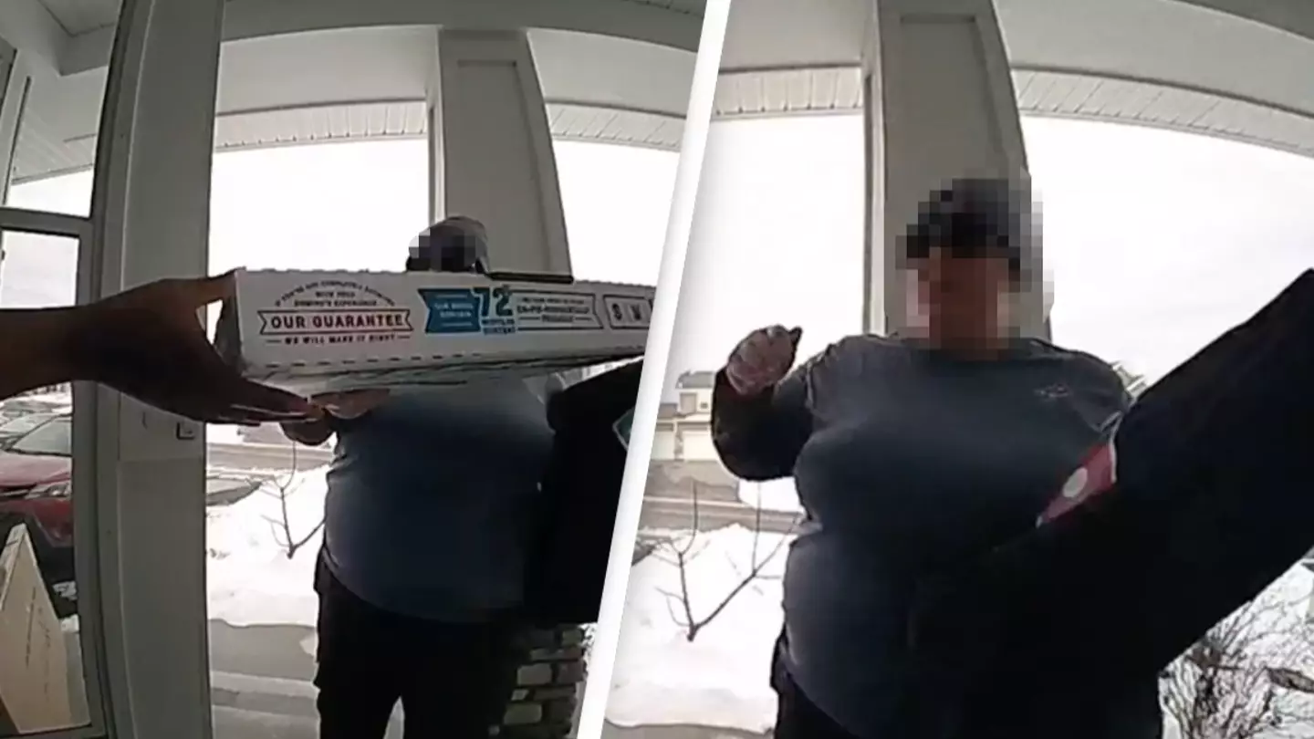 Delivery driver asks customer for tip before handing over pizza and gets 'insane' response