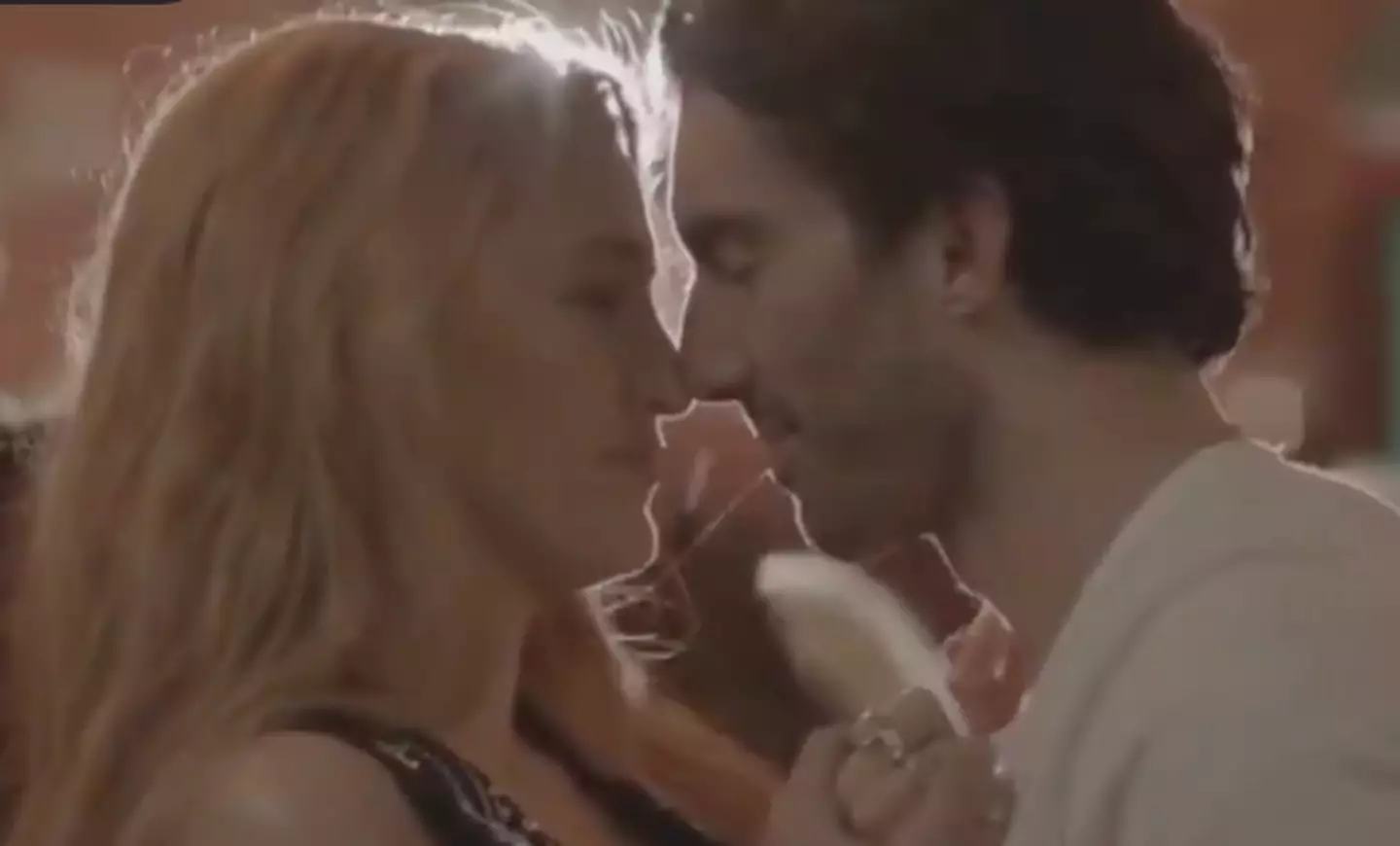 Blake Lively and Justin Baldoni on set of It Ends with Us (Courtesy of Bryan Freedman)