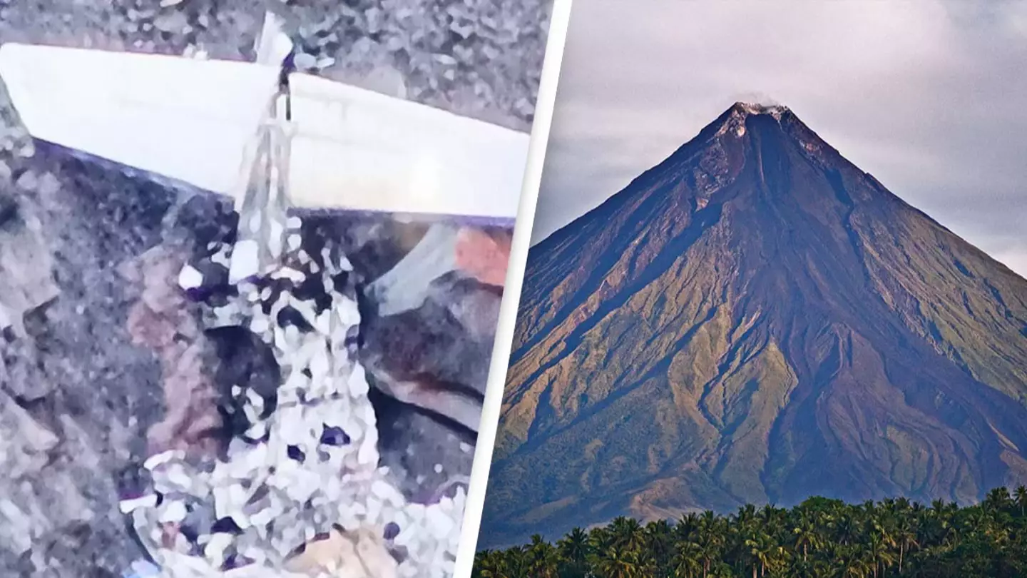 Wreckage of missing plane found on active volcano