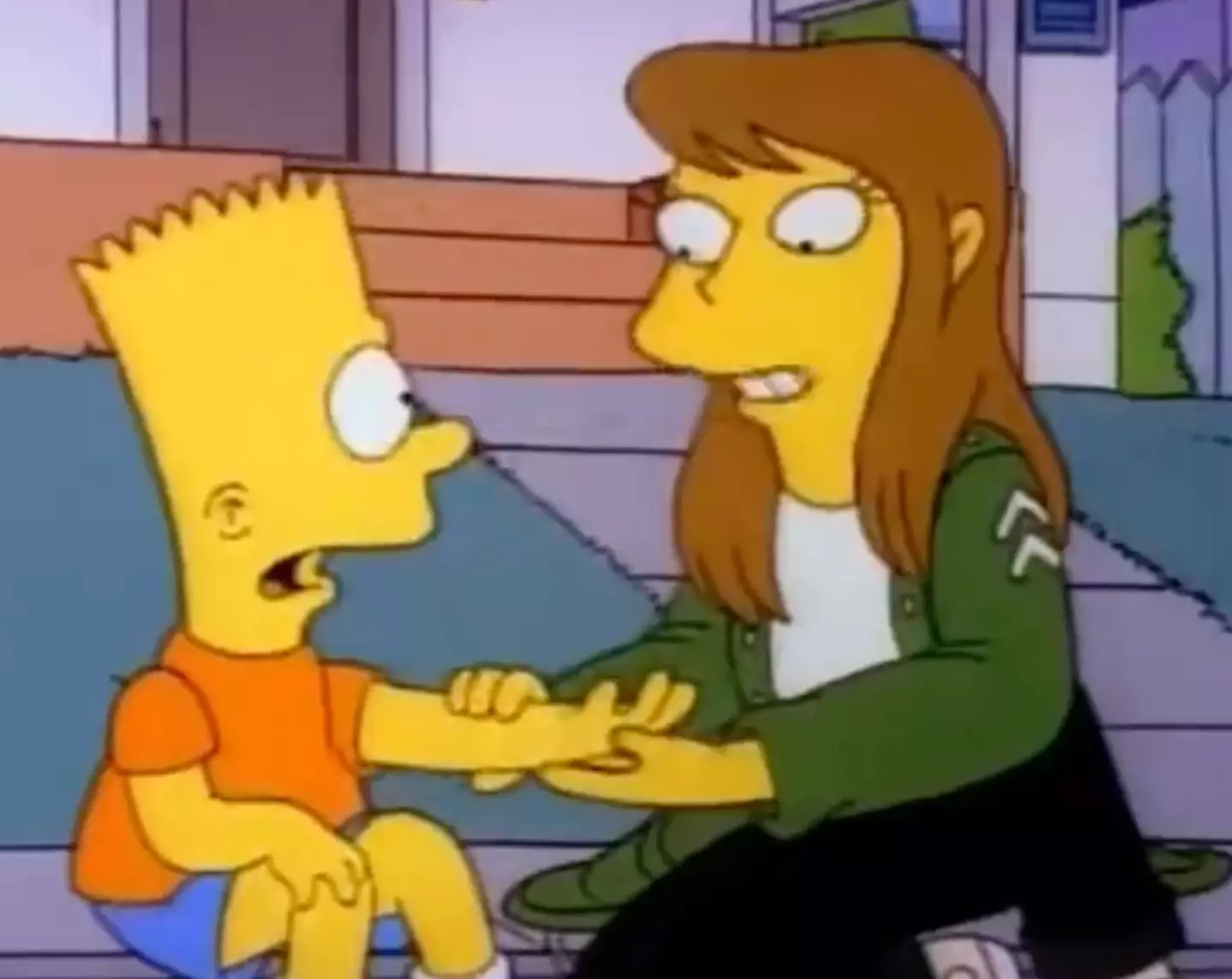 The Simpsons moment. (Disney)