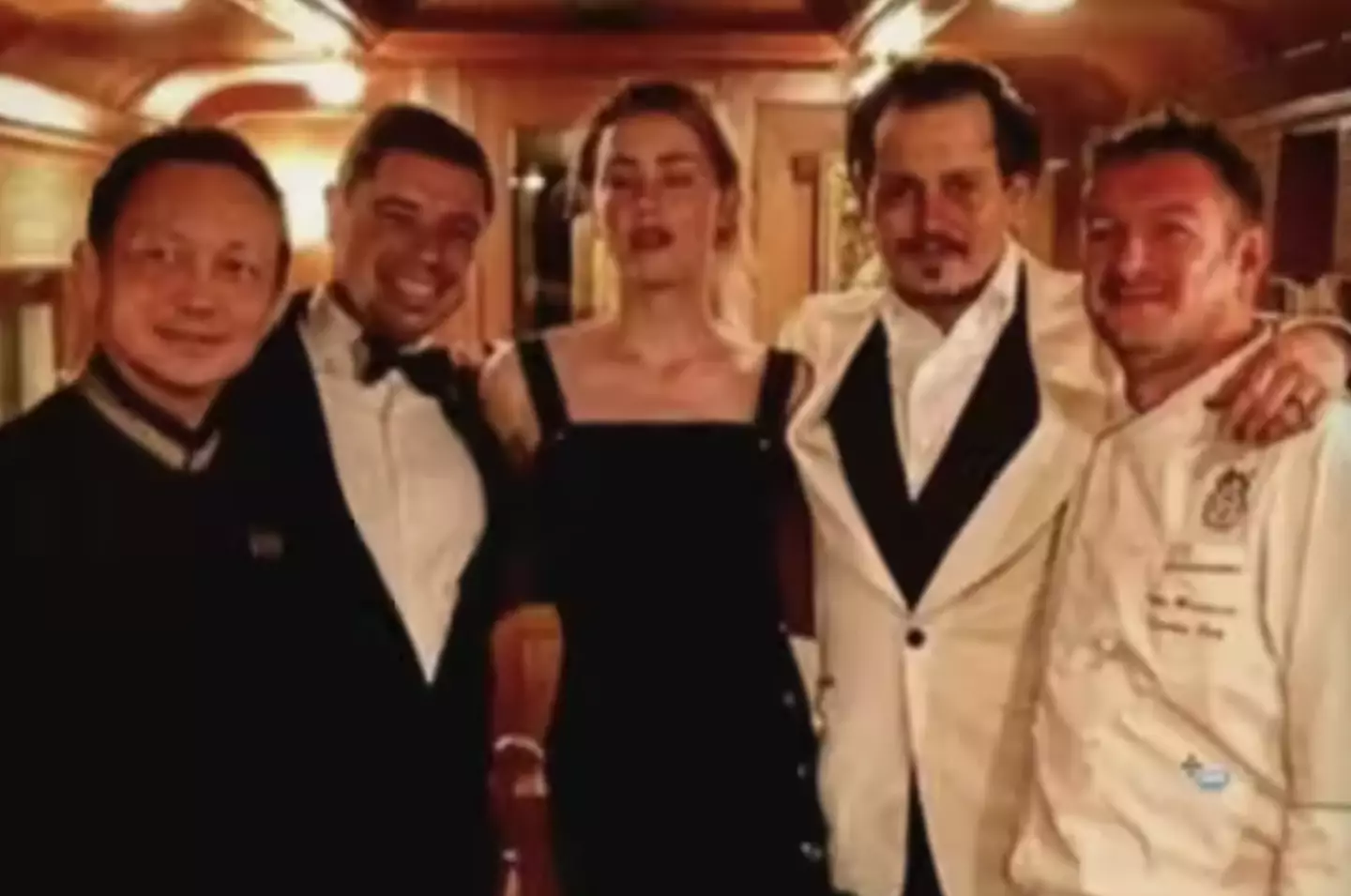 Security guard Malcolm Connelly took a picture of Amber Heard and Johnny Depp on their honeymoon.