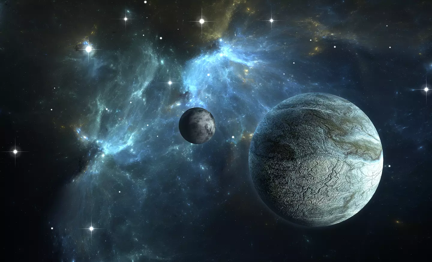 The possible exoplanets discovered range in size from about 11,000 miles to as big as 350,000 miles in diameter.