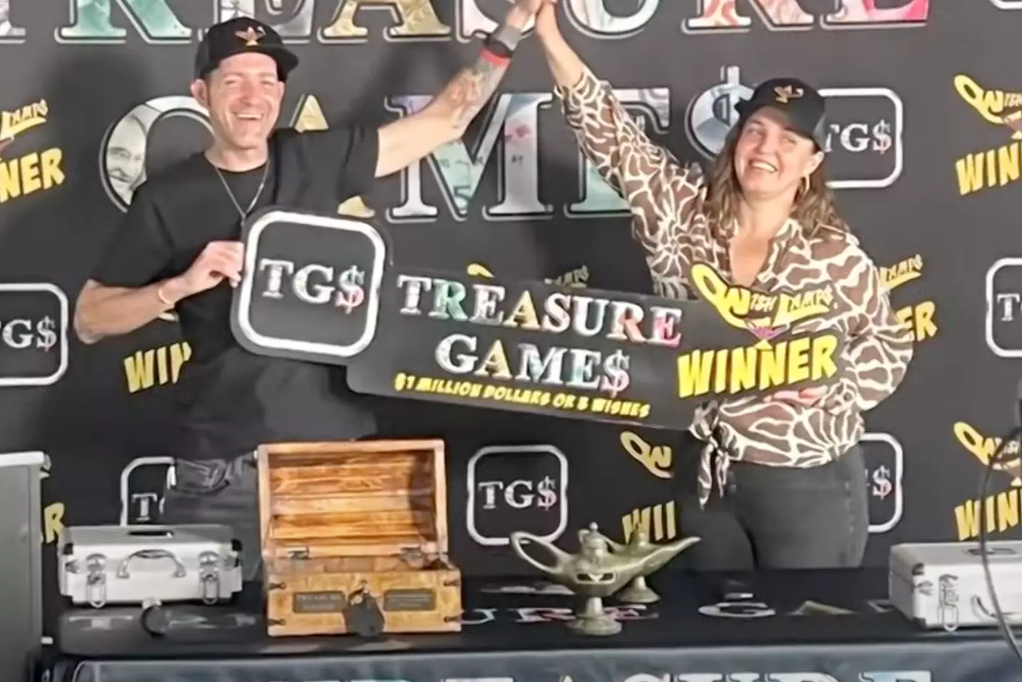 The founder, Dirk Gibson insisted he simply wanted to spread wealth and it is hard to fault him for his fun treasure hunt idea. (Treasure Game$)