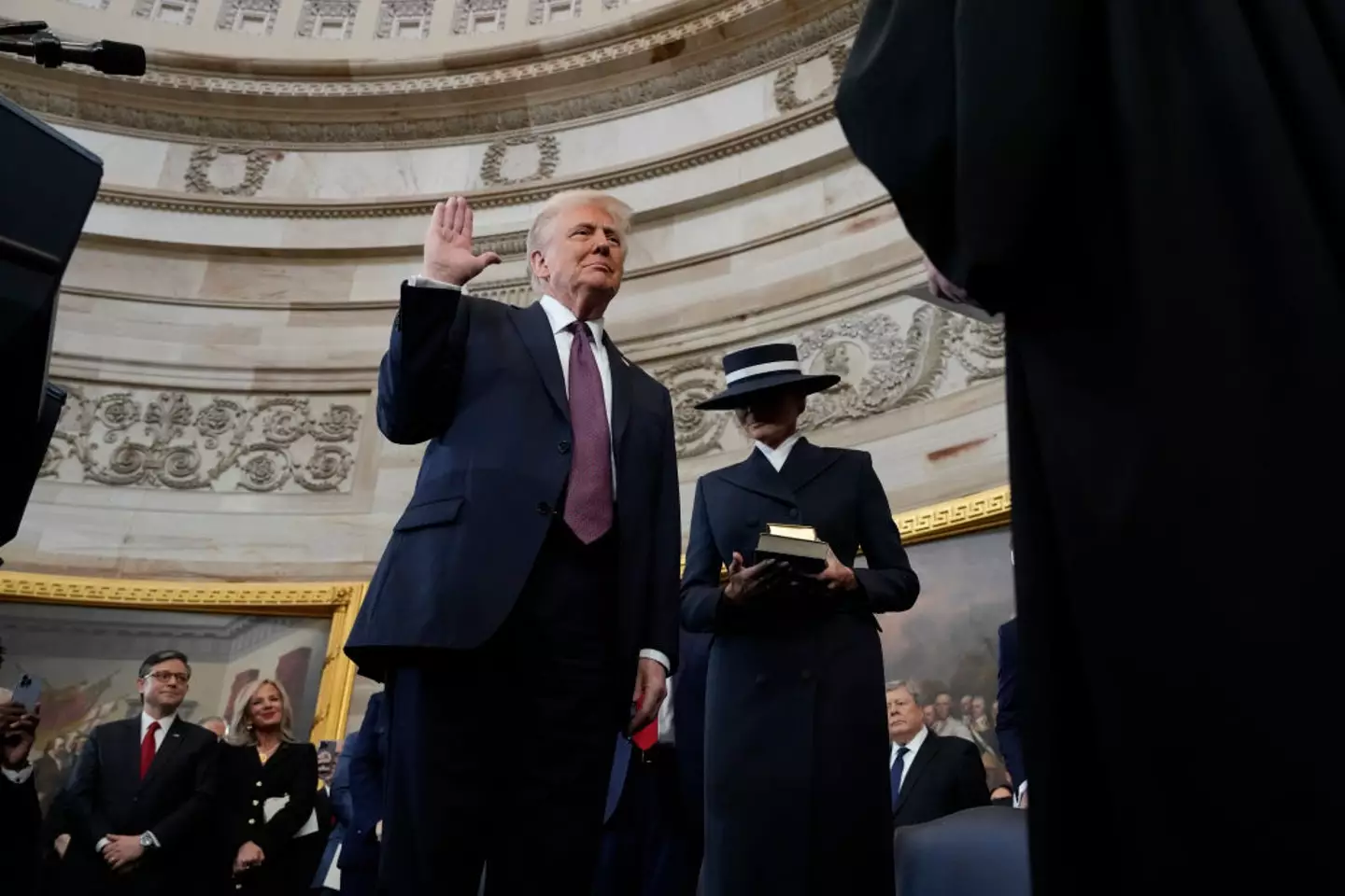 Donald Trump has been sworn in as the 47th president (Morry Gash - Pool/Getty Images)