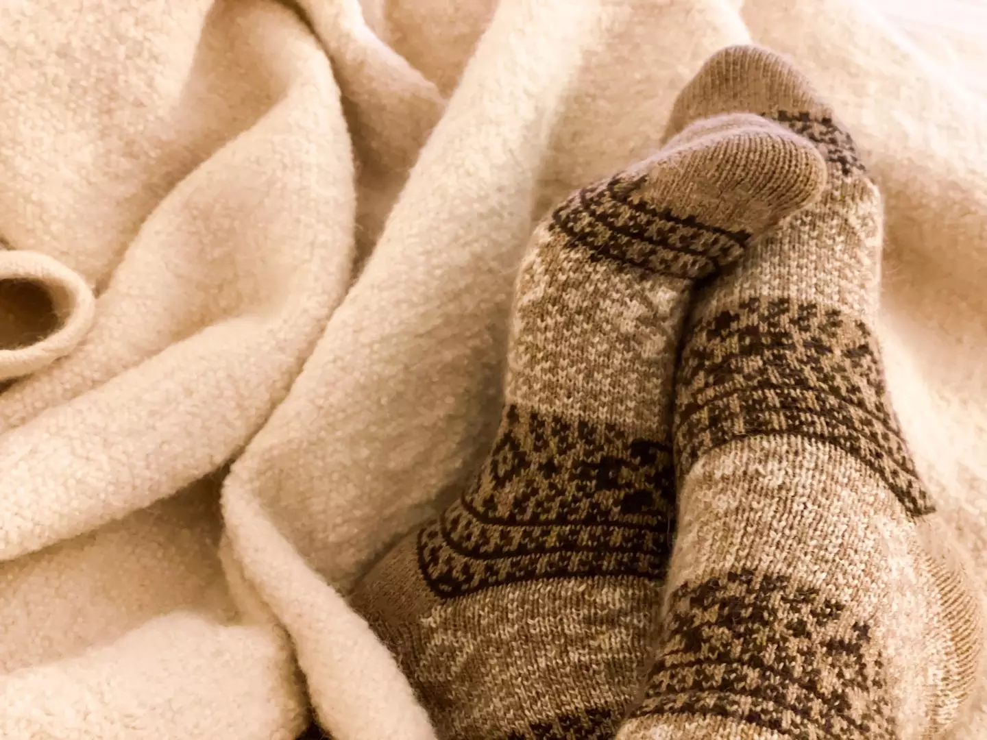 Socks could be your key to a good night's sleep (Catherine McQueen/Getty Images)