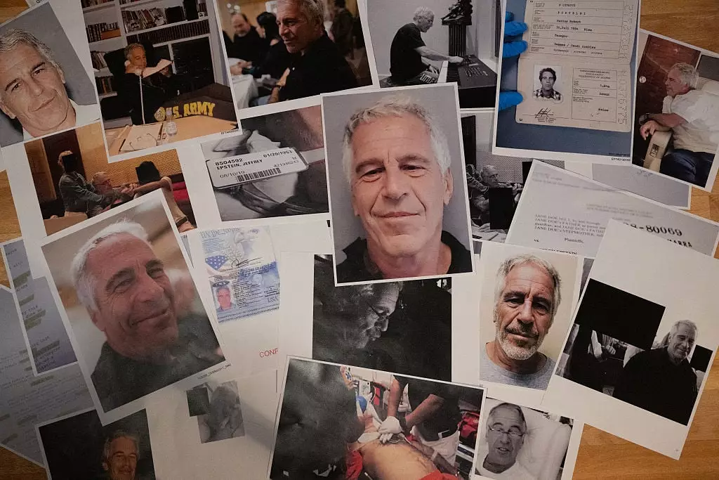 The Epstein files contain many redacted names (Photo by Martin BUREAU / AFP via Getty Images)