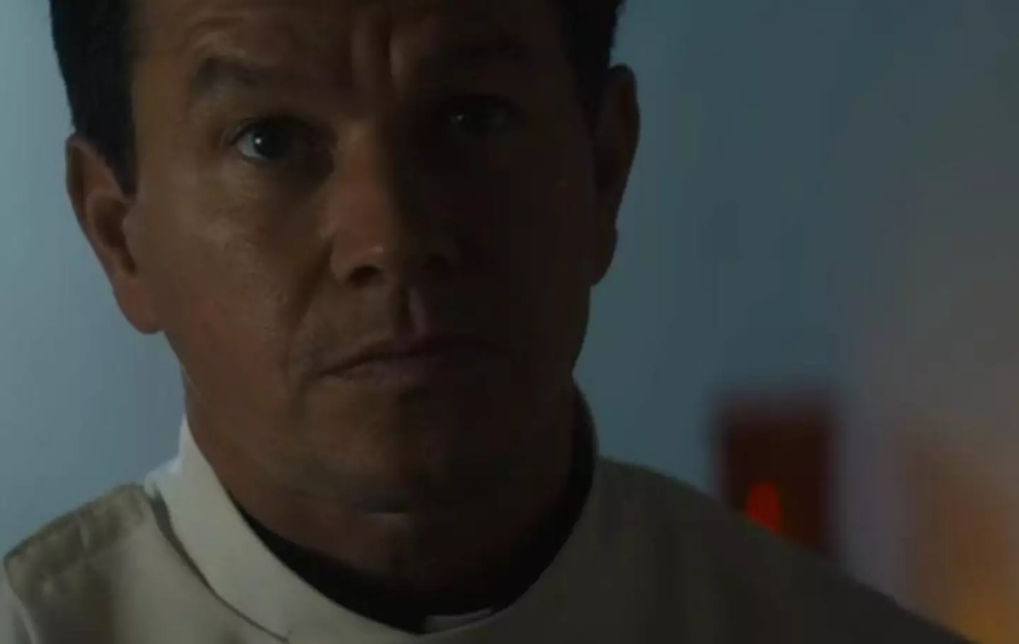 In the second official trailer, Stuart Long tells his mother he's going to become a priest, to which she responds: "For Halloween?".