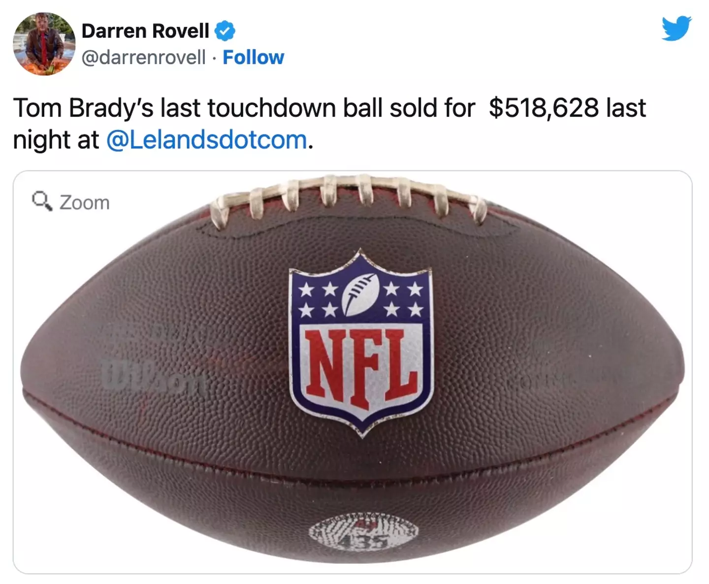 Some poor collector spent a fortune on the ball, only for its value to drop overnight.