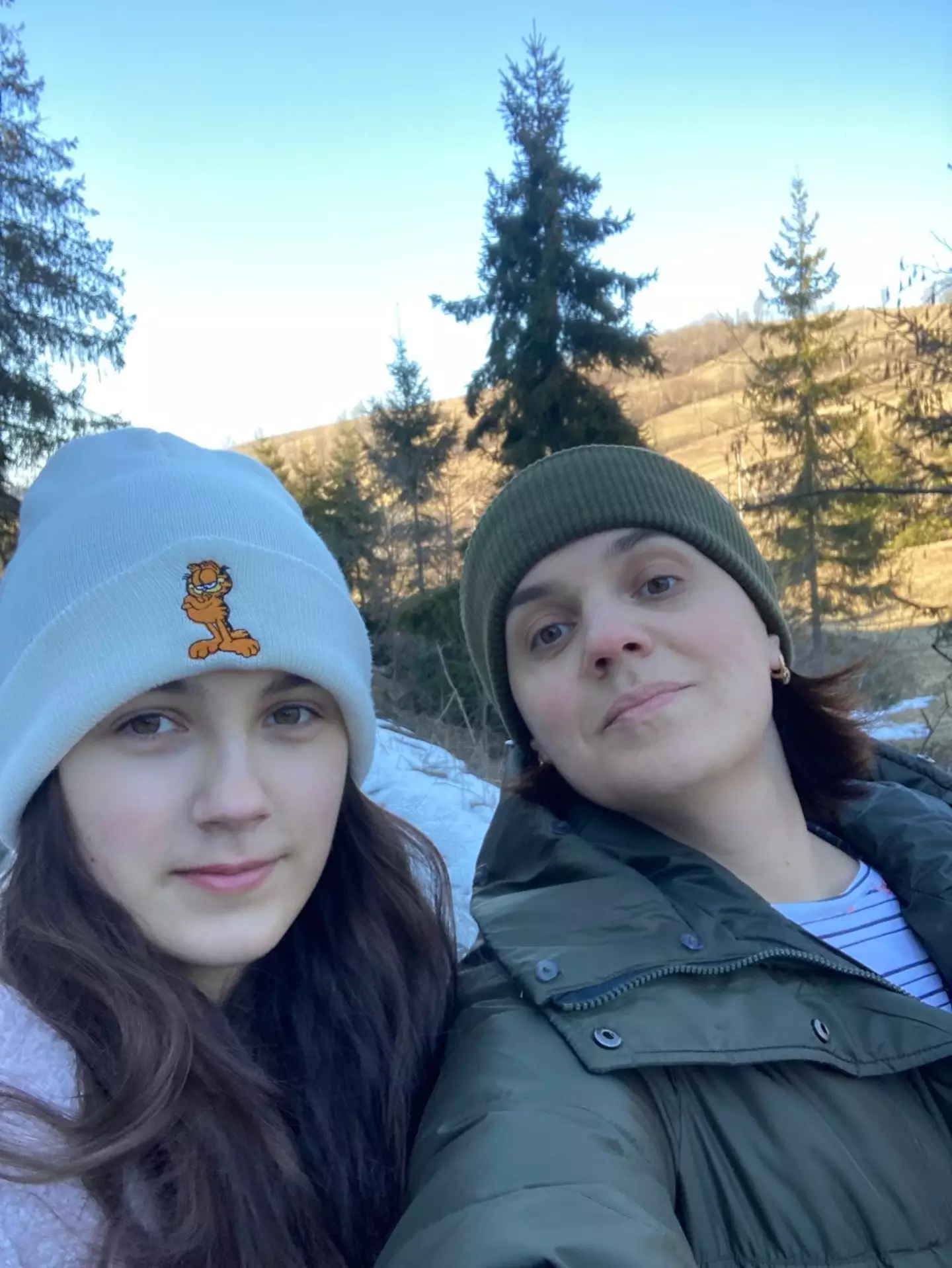 Viktoriia wants to stay in Ukraine with her family.