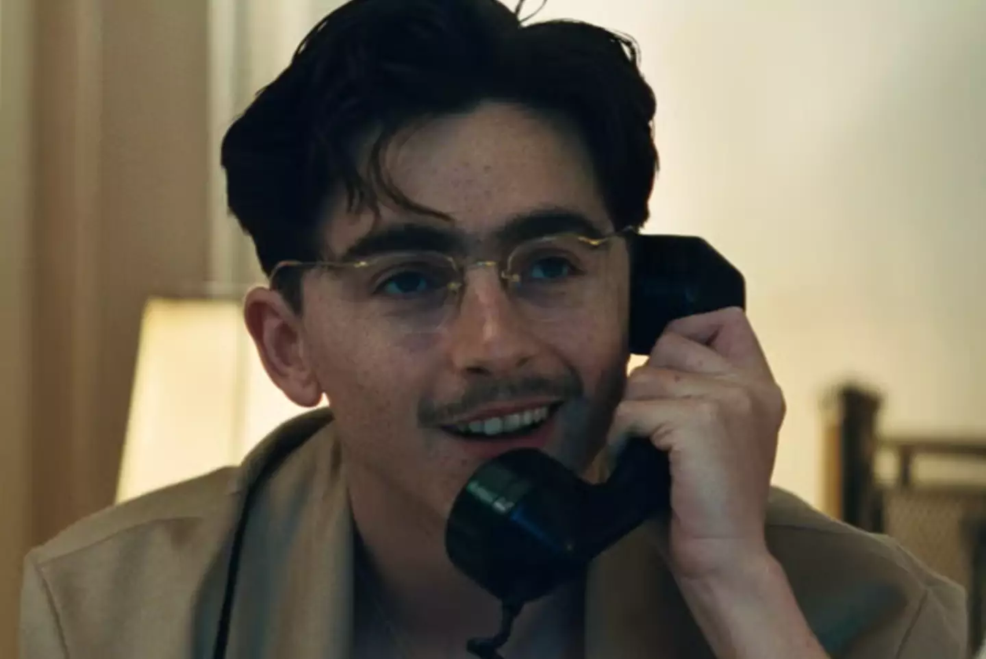 Timothée Chalamet in Marty Supreme (A24)