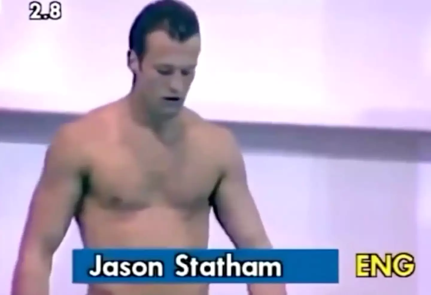 Jason Statham dives for England. (X / @historyinmemes)