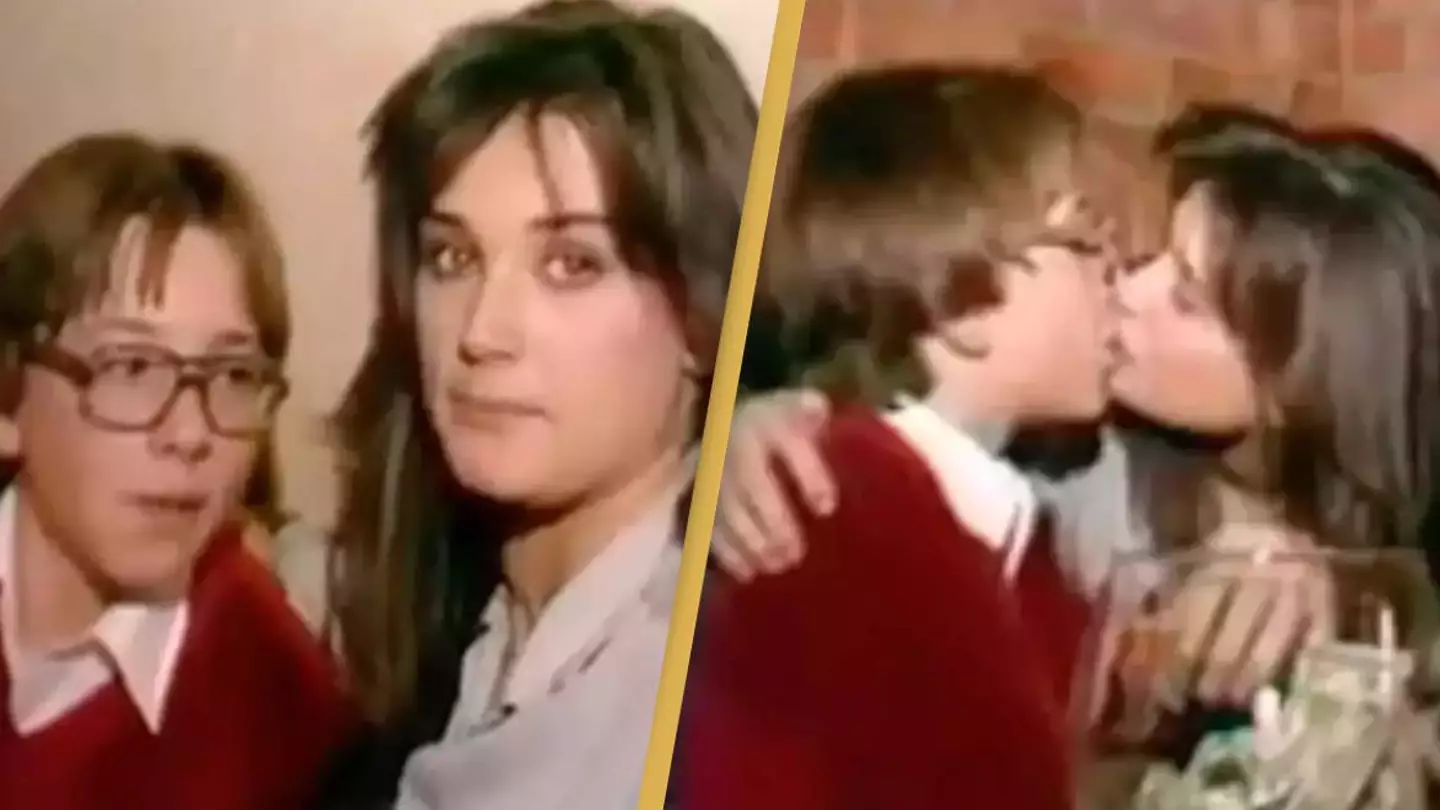 People are cringing after video resurfaces of Demi Moore kissing 15-year-old boy