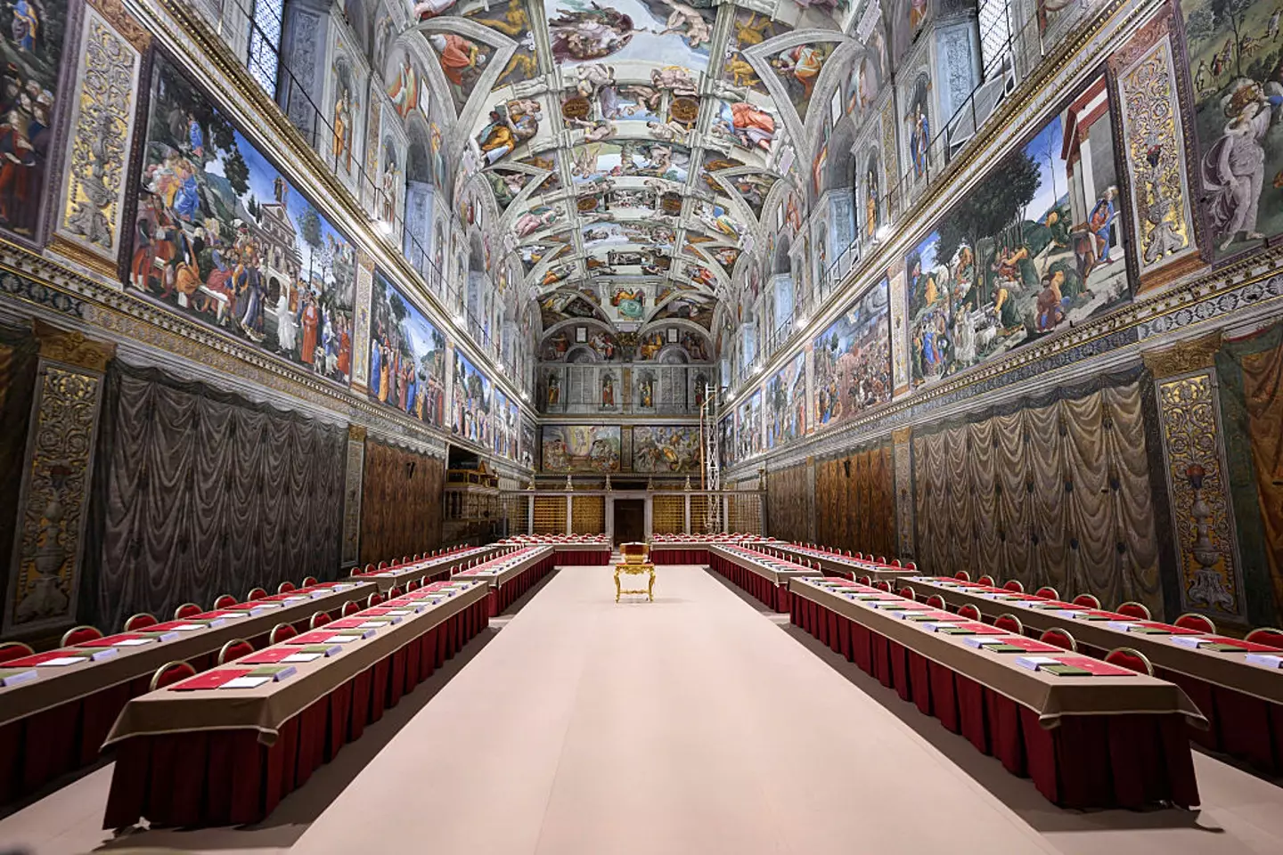 The Vatican pretty much pays for everything anyway (Vatican Media via Vatican Pool/Getty Images)