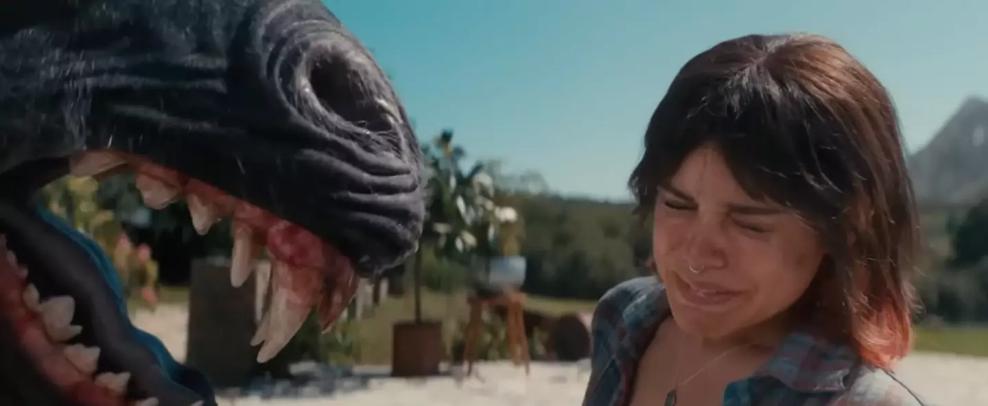 Jenna Ortega stars as Ridley in Death of a Unicorn (A24)