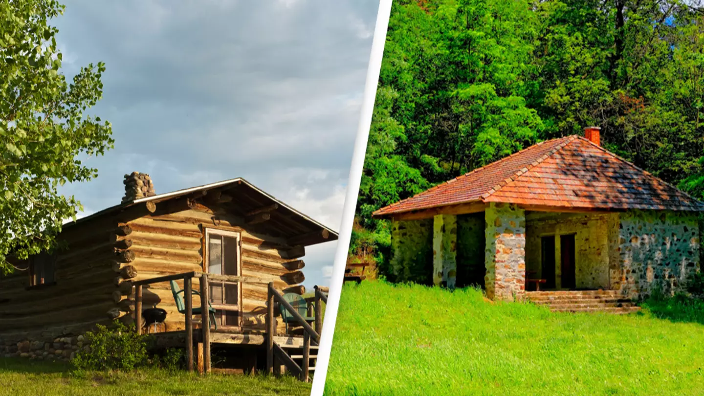 Man Who Built 'Dream' Cabin By Hand Might Have To Tear It To The Ground