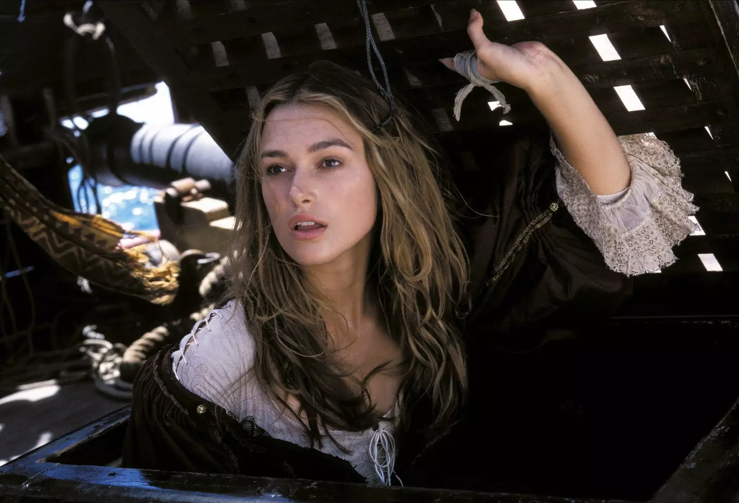 Keira Knightley was just 17 when she first appeared in Pirates of the Caribbean.
