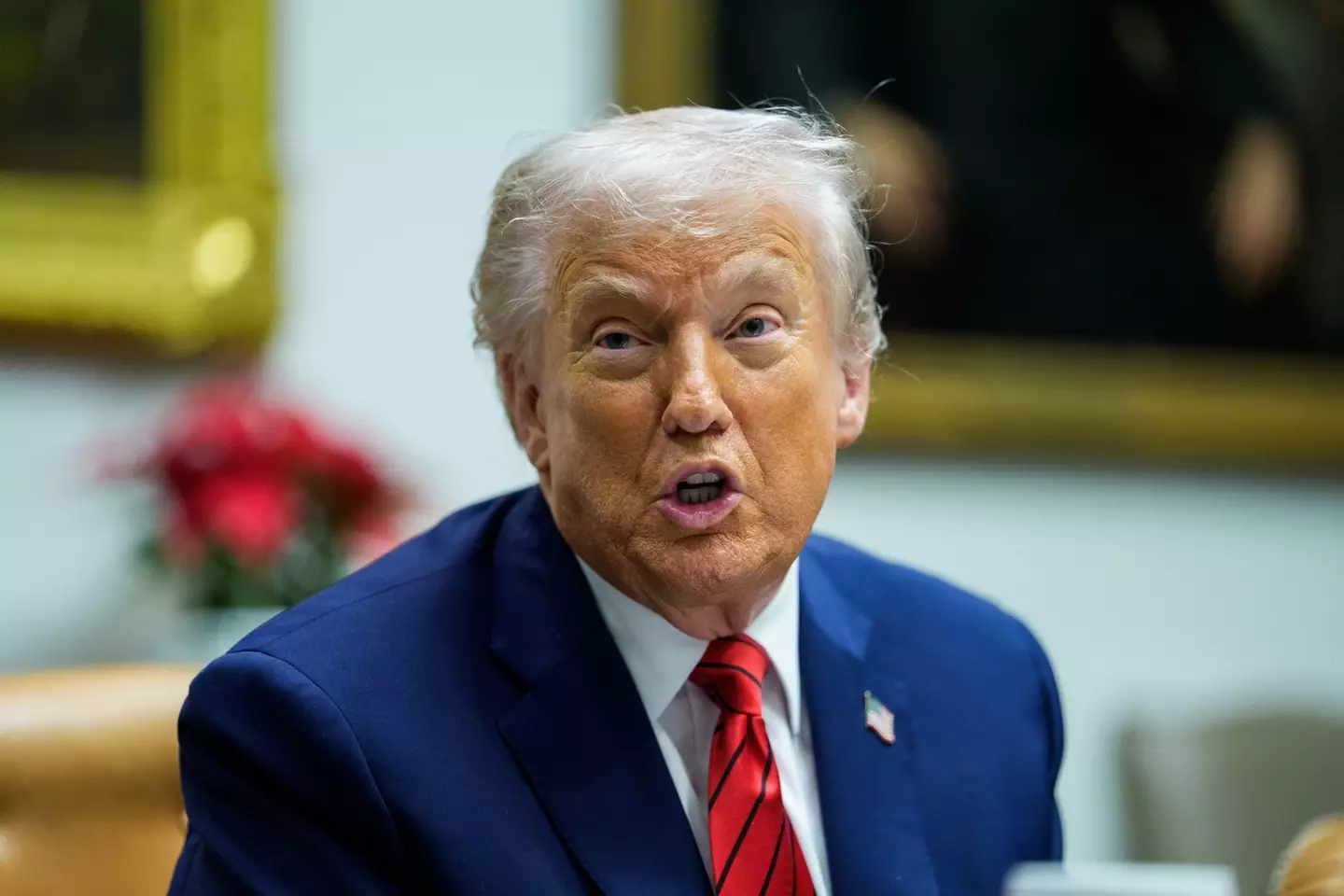 The President announced the new path to citizenship on Wednesday ( Aaron Schwartz/CNP/Bloomberg via Getty Images)