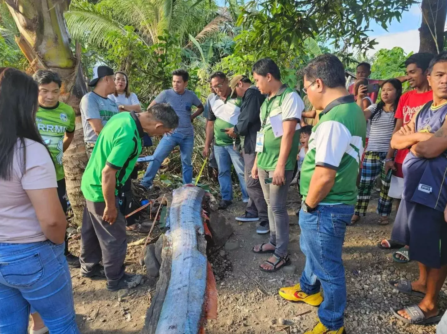 Officials are telling locals not to panic.