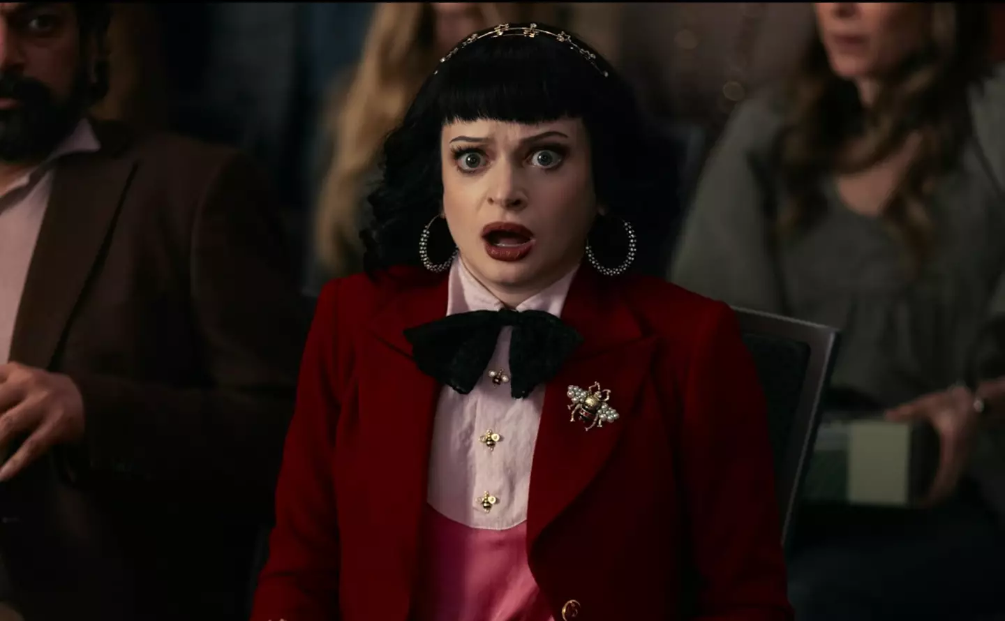 You mean you haven't watched 'The Fall of the House of Usher' yet? (Netflix)