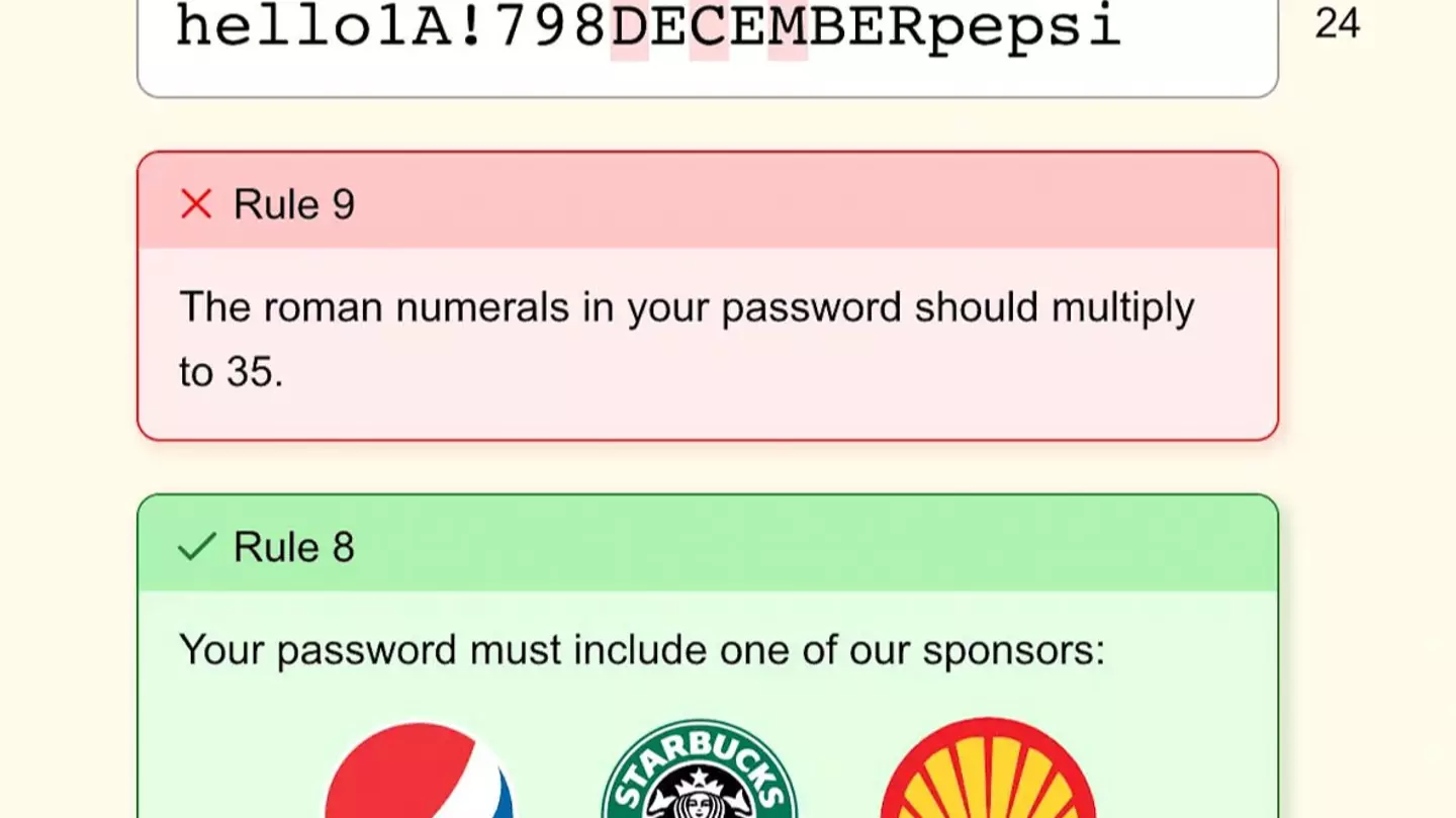 The Password Game is being called the most frustrating thing in the history of the internet
