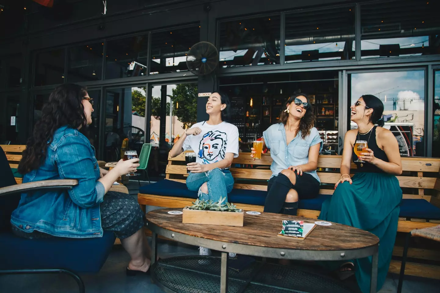 Friend groups oftentimes create inside jokes and lingo due to having shared experiences with one another. (pexels/ELEVATE)