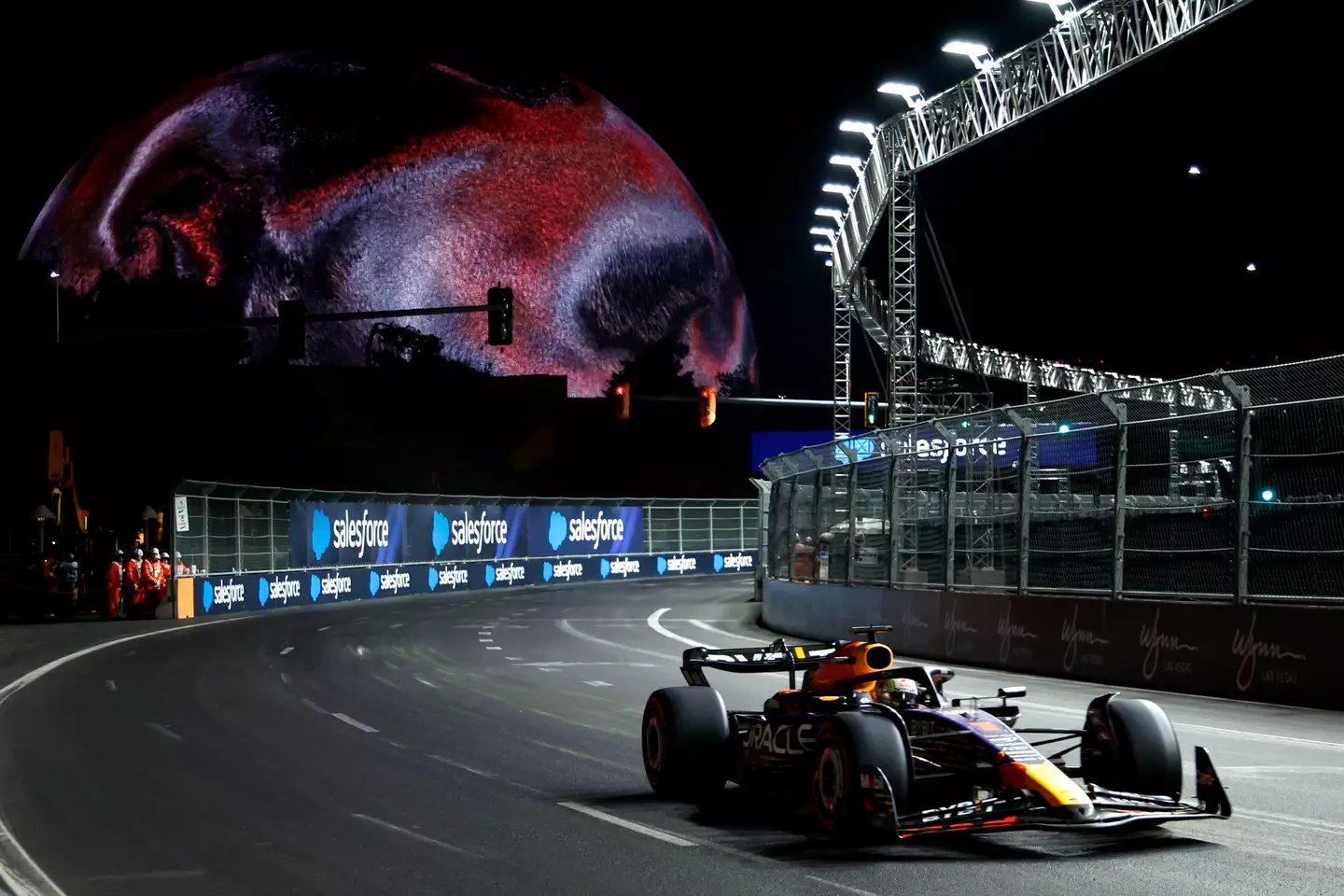 Formula 1 is in Las Vegas this weekend.