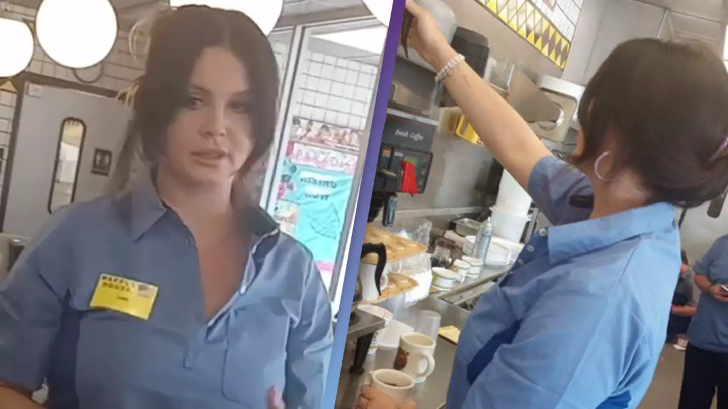 Fans praise Lana Del Rey after she’s spotted working at a Waffle House