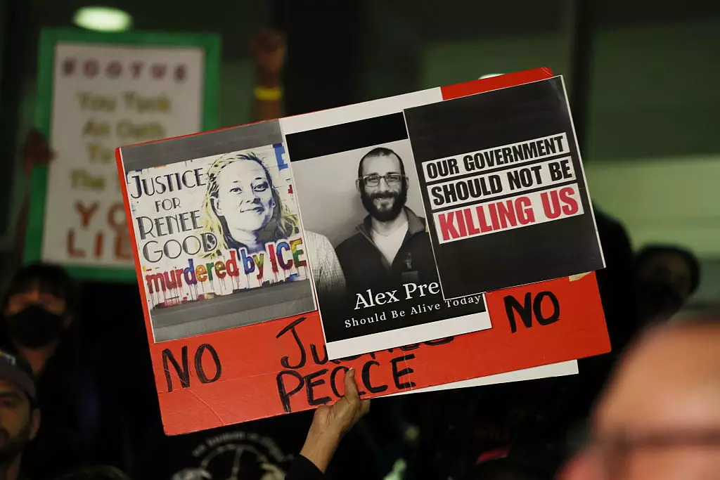 Mass protests have been sparked following the deaths of Renee Good and Alex Pretti in Minnesota (Gina Ferazzi / Los Angeles Times via Getty Images)