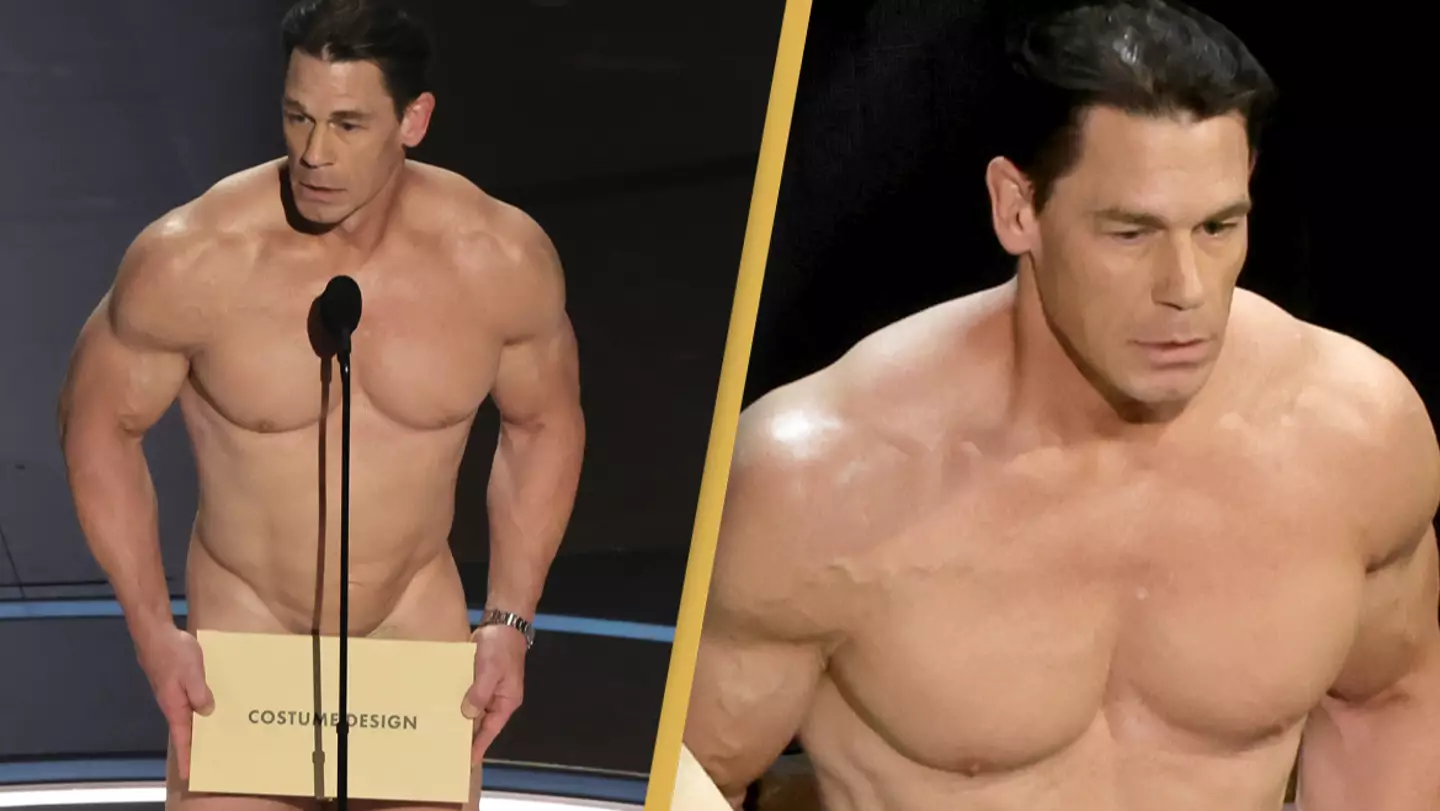 Conspiracy theorists believe John Cena appearing naked at the Oscars was sinister ‘ritual’