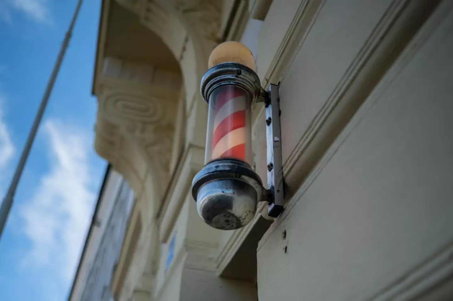 Have you ever wondered what barbershop poles symbolize? (Nano Calvo/VW Pics/Universal Images Group via Getty Images)