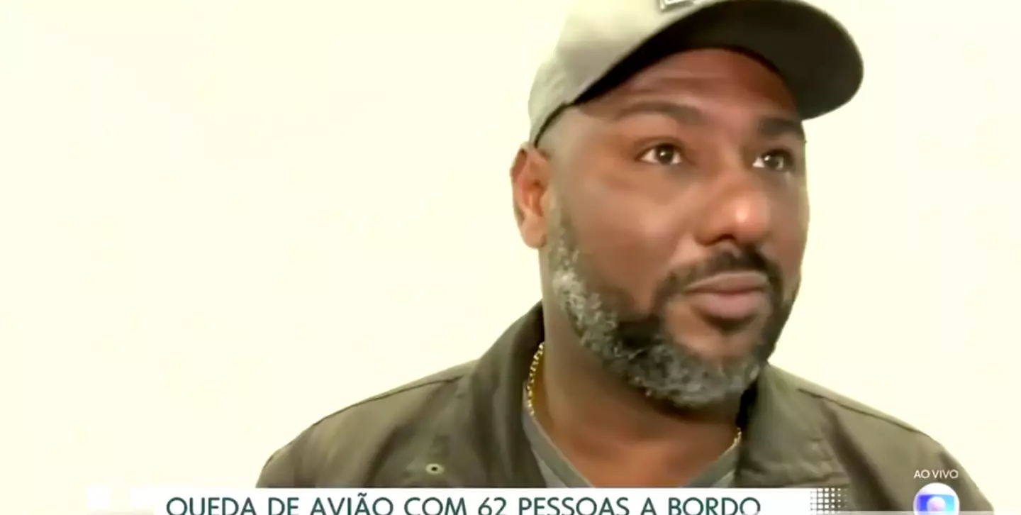 Adriano Assis was meant to be on VoePass Flight 2283. (G1 Brasil)