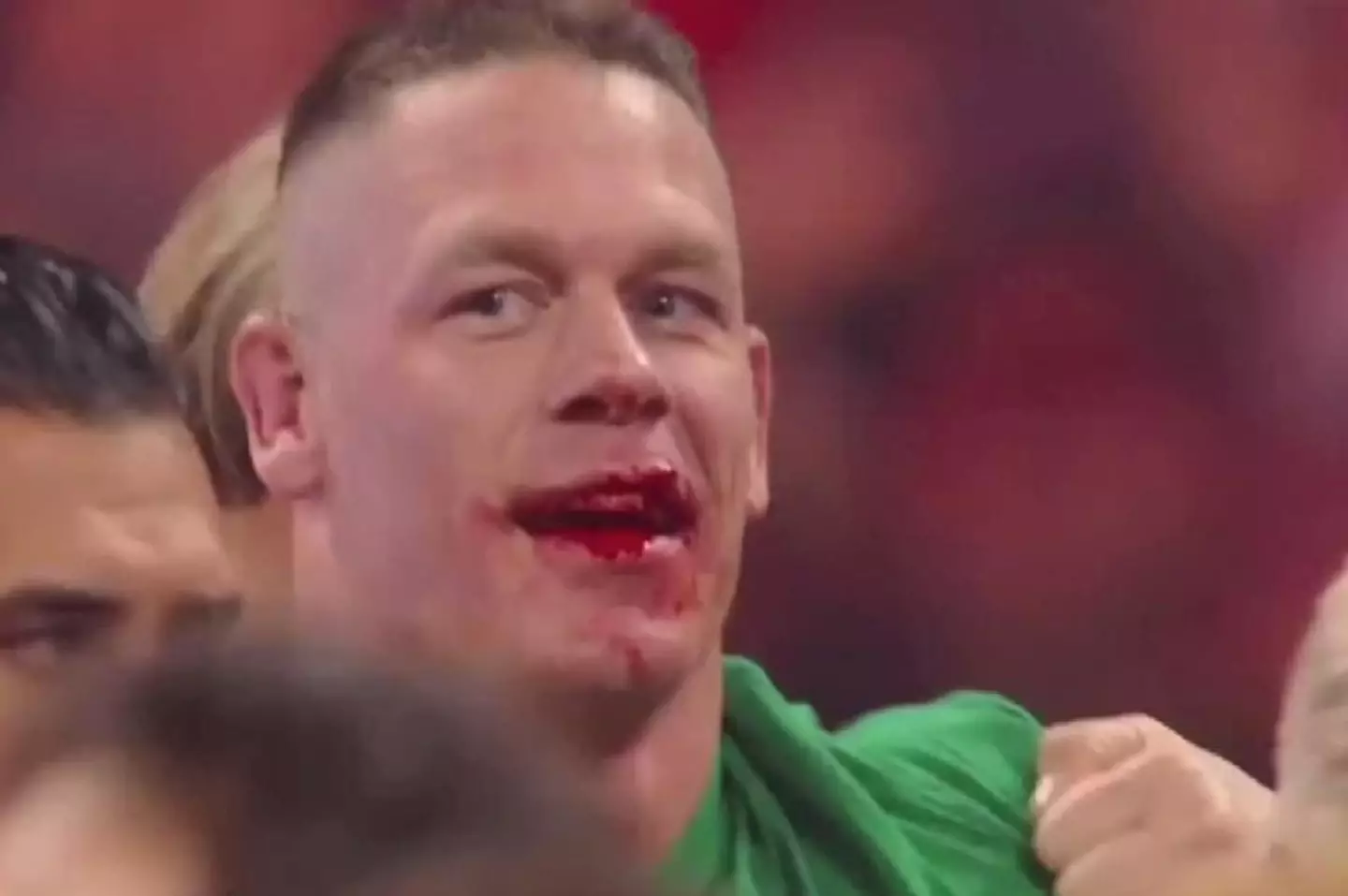 John Cena certainly seemed to feel it.
