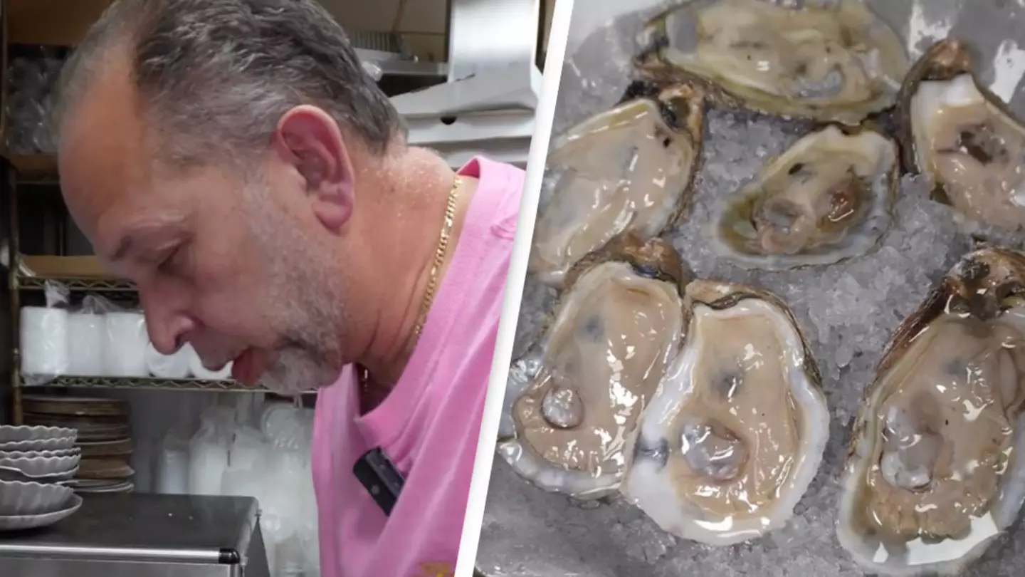 People are disturbed after chef reveals the truth about eating oysters