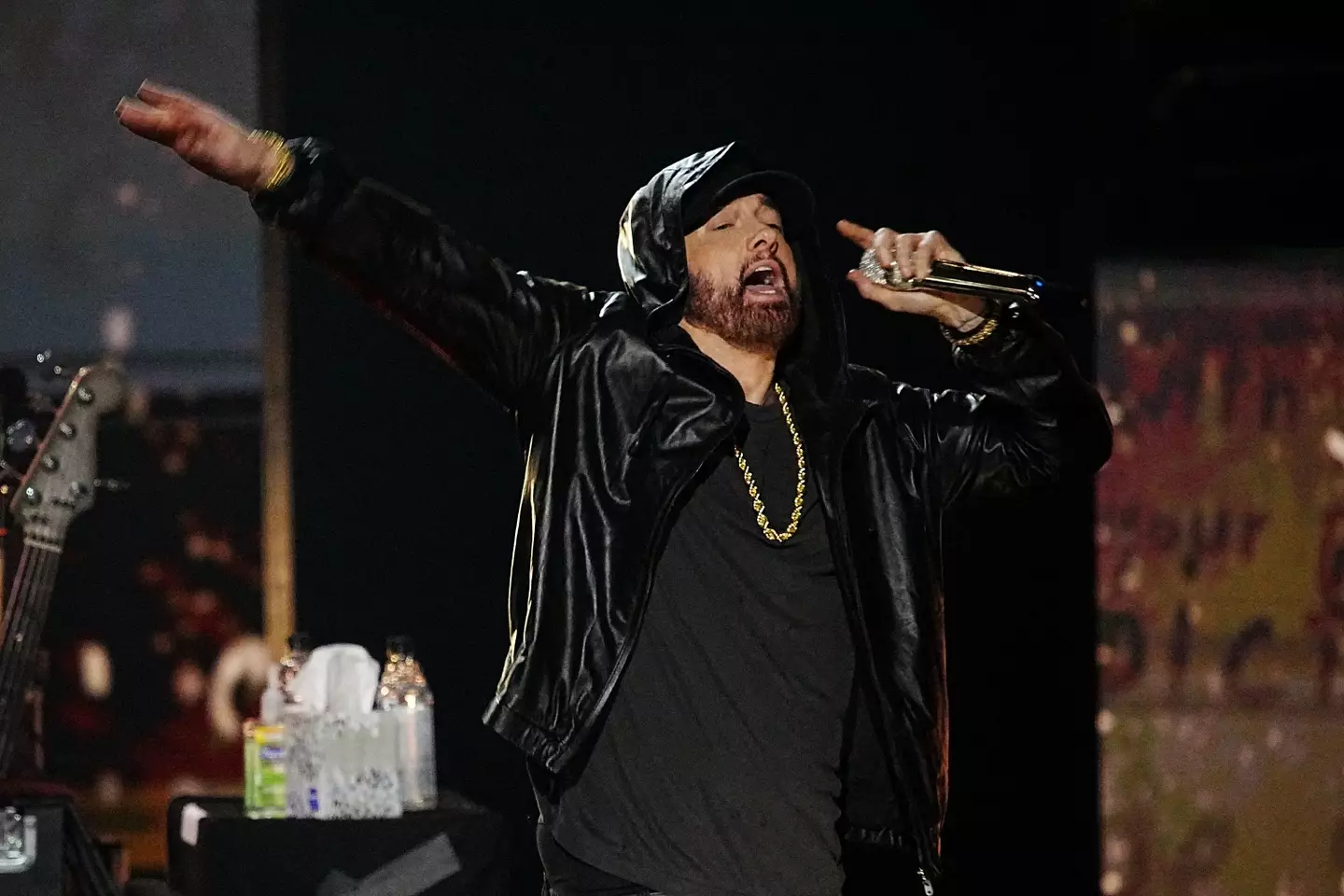 Dr Dre sang Eminem's praises.