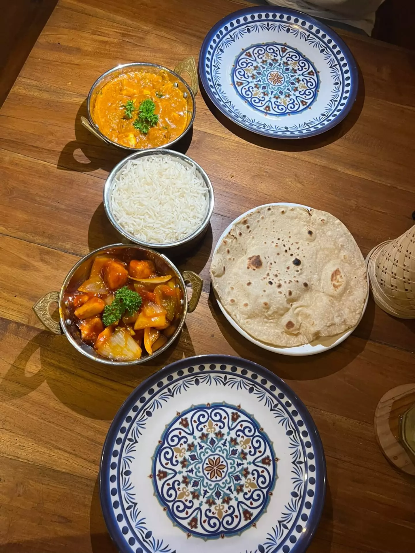 The TikToker believes it was this curry that made him sick (Lawrence Cooke)