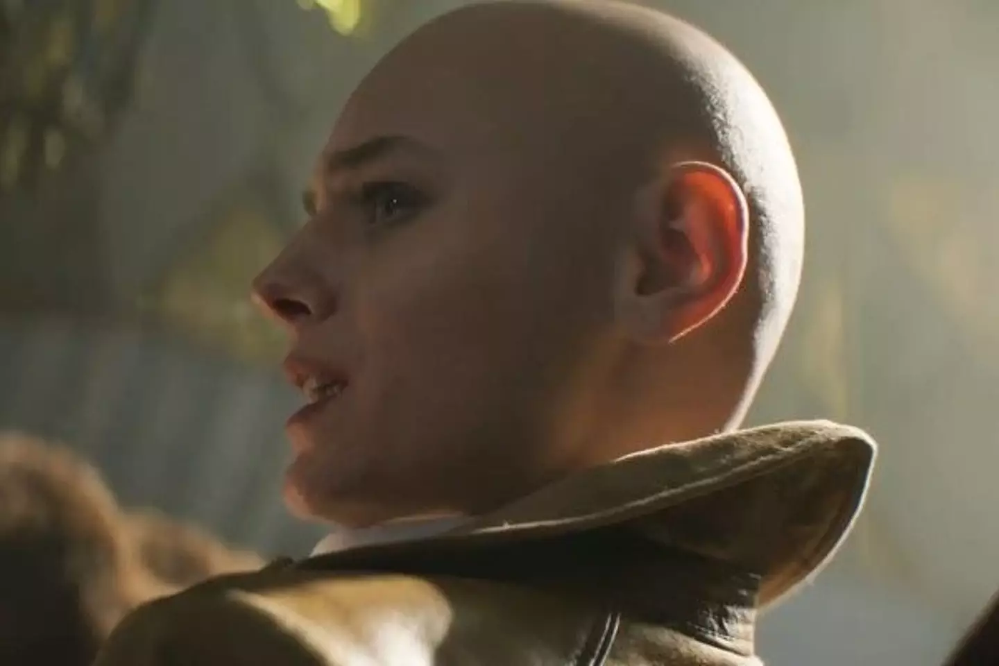 Emma Corrin stars as Cassandra Nova in the film. (Marvel Studios)