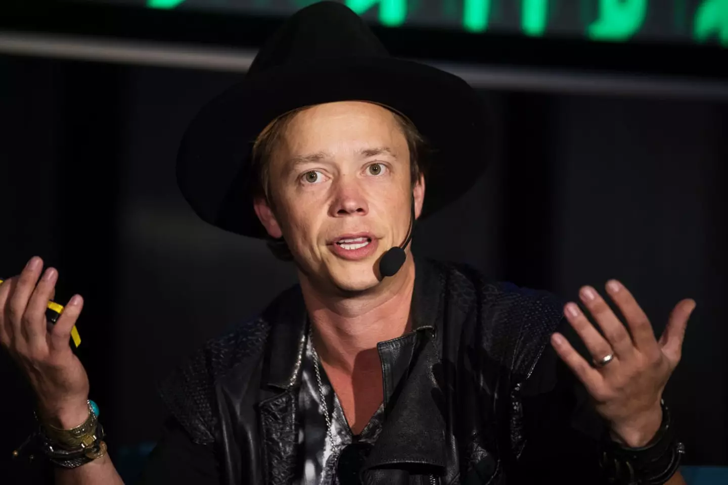 Brock Pierce retired from acting when he was 16 (Nils Petter Nilsson/Ombrello/Getty Images for The Sime Awards)