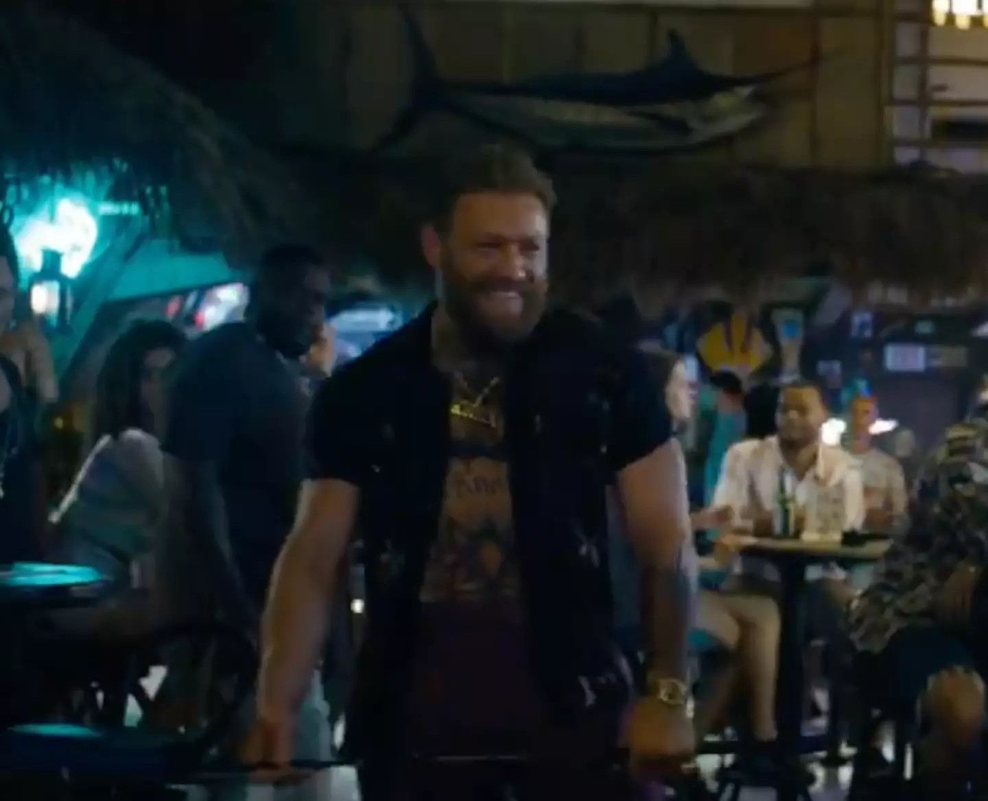 Conor McGregor in Road House.