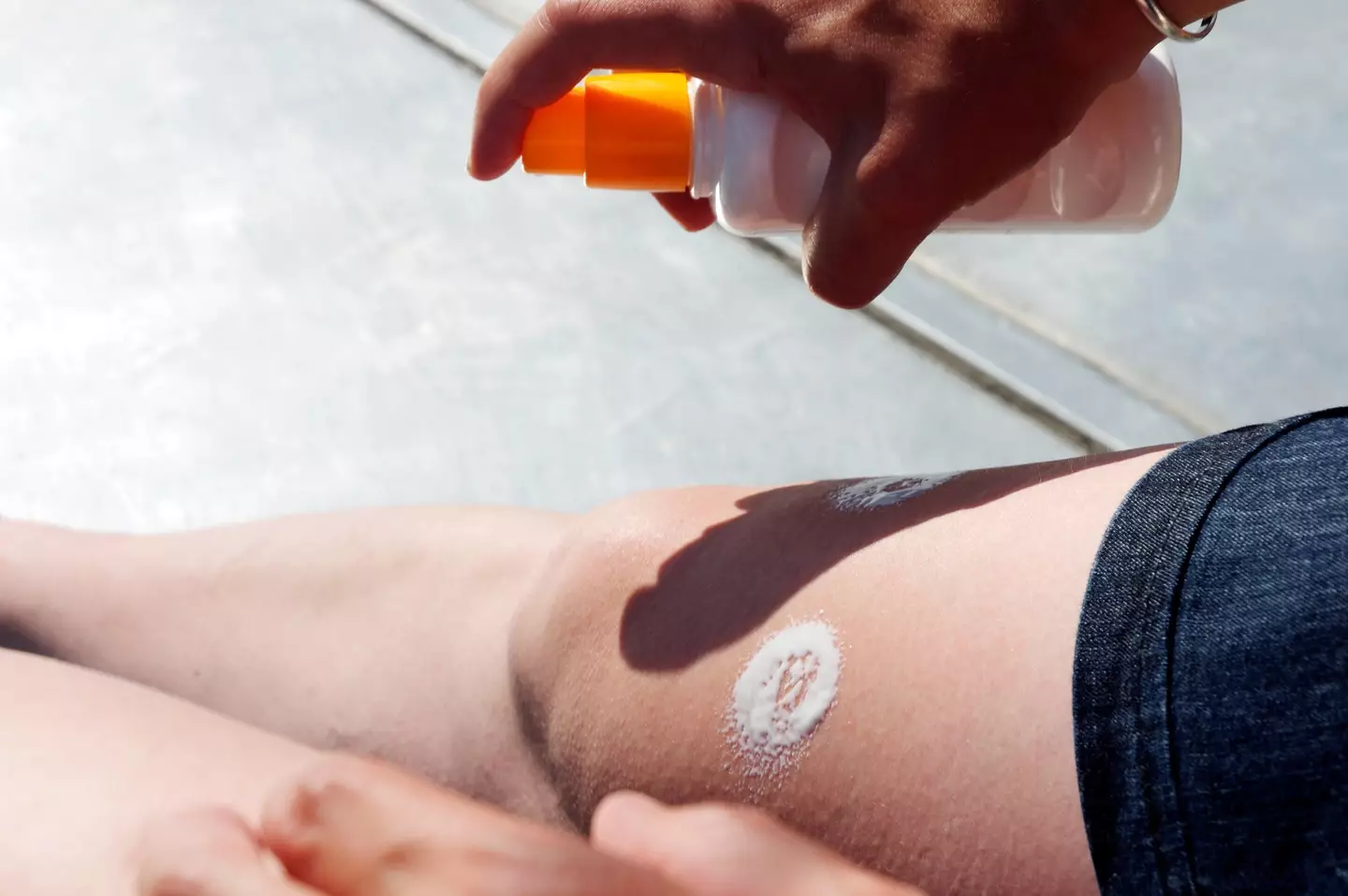 It's so important to wear sunscreen.