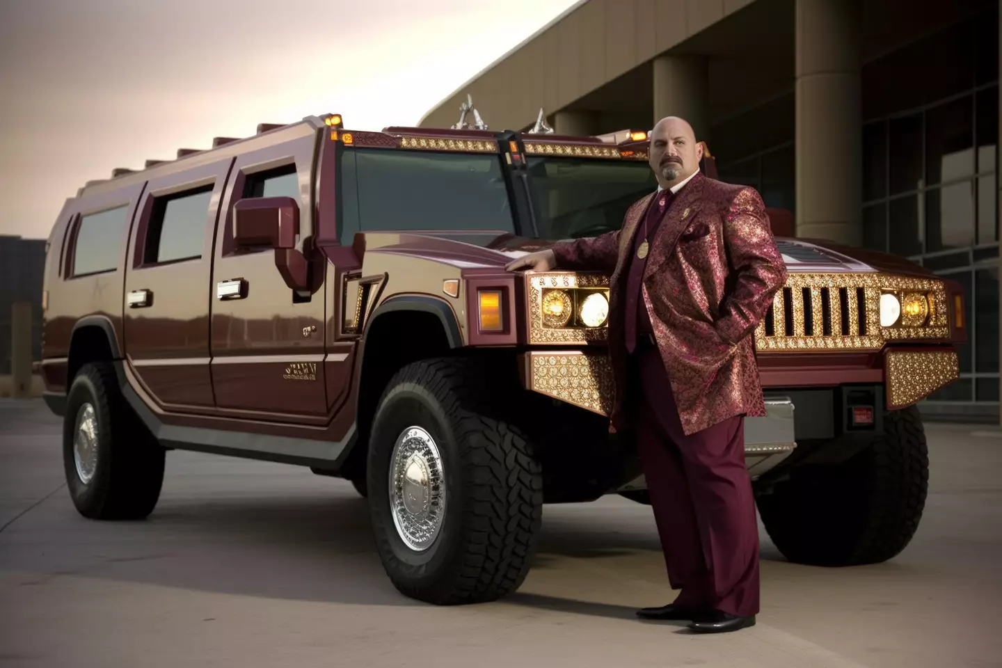 They got Mr Hummer down to a tee.